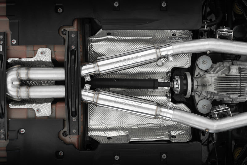 MBRP S71173CF 17-21 Charger 5.7/6.1/6.4L 3in Dual Rear Exit SS Catback Exhaust w/ Carbon Fiber Tips