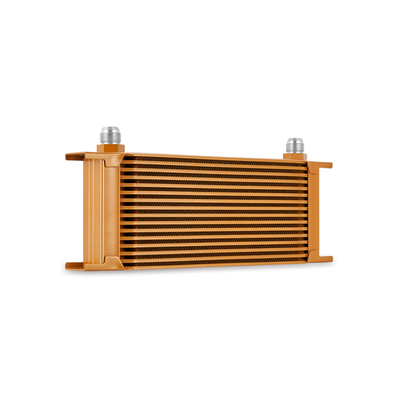 Mishimoto MMOC-16GD Universal 16-Row Oil Cooler Gold