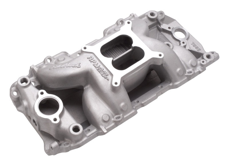 Edelbrock EDE7562 BBC Performer RPM A/G Manifold- R/P - 396-502