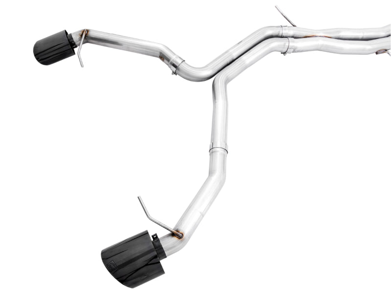 AWE Tuning 3020-33123 Audi B9.5 RS 5 Coupe Track Edition Exhaust - RS-Style Diamond Black Tips