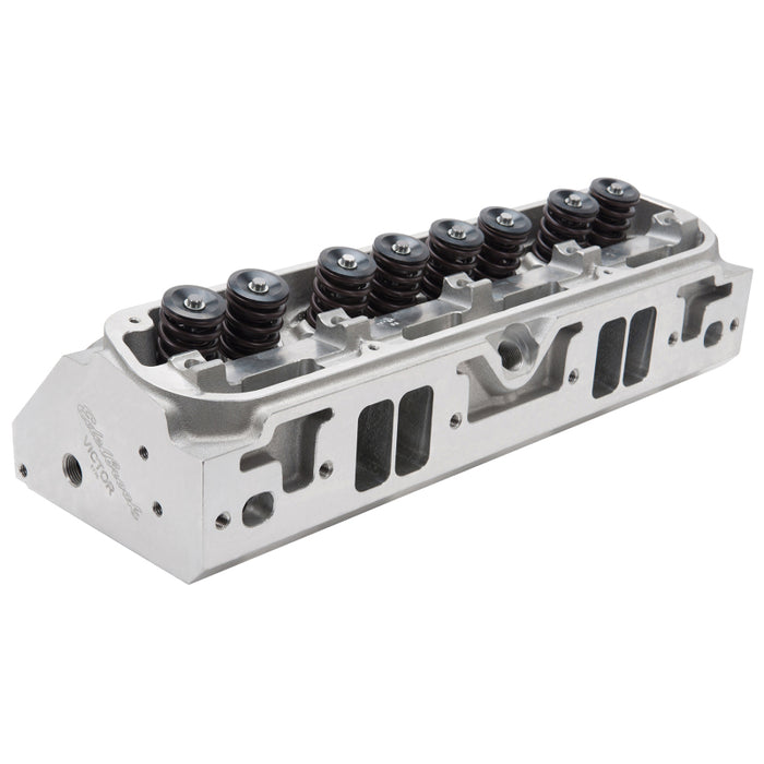 Edelbrock 61729 Cylinder Head SB Chrysler Victor In-Line 16 Complete w/ Solid Roller Springs