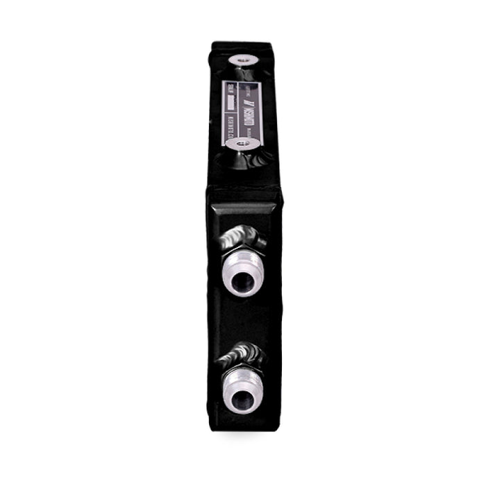 Mishimoto MMOC-DP-SBK Universal Small Bar and Plate Dual Pass Black Oil Cooler