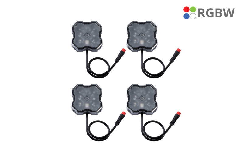 Diode Dynamics DD7741 RGBW Rock Light Installer Magnet Mount Kit (4-pack)