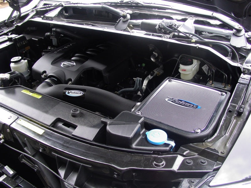 Volant 128566 04-10 Infiniti QX56 | 04-15 Nissan Titan/Armada 5.6L V8 Powercore Cold Air Intake