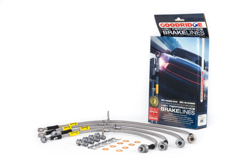 Goodridge 21066 02/06-12 Toyota Avalon (All Models) SS Brake Line Kit