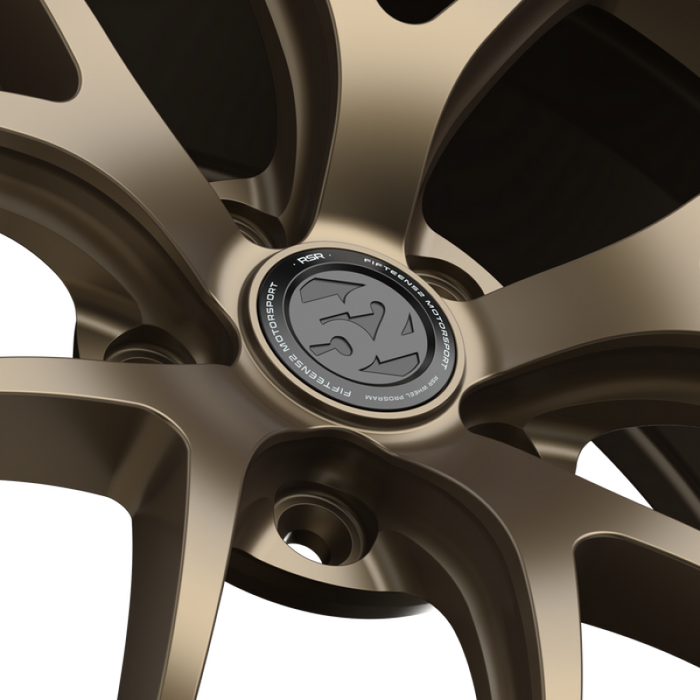 fifteen52 RSSBL-99554+38 Sector RSR 19x9.5 5x114.3 38mm ET 73.1mm Center Bore Matte Bronze w/ Gloss Lip