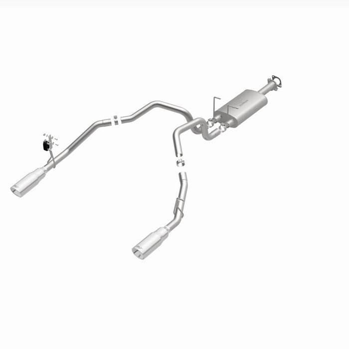 Magnaflow 19498 MagnaFlow 2019 RAM 1500 Street Series Cat-Back Exhaust Dual Rear Exit w/Polished Tips
