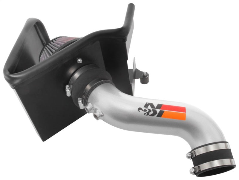 K&N Engineering 69-5321TS K&N 15-18 Hyundai Sonata L4-2.4L F/I Silver Typhoon Short RAM Intake