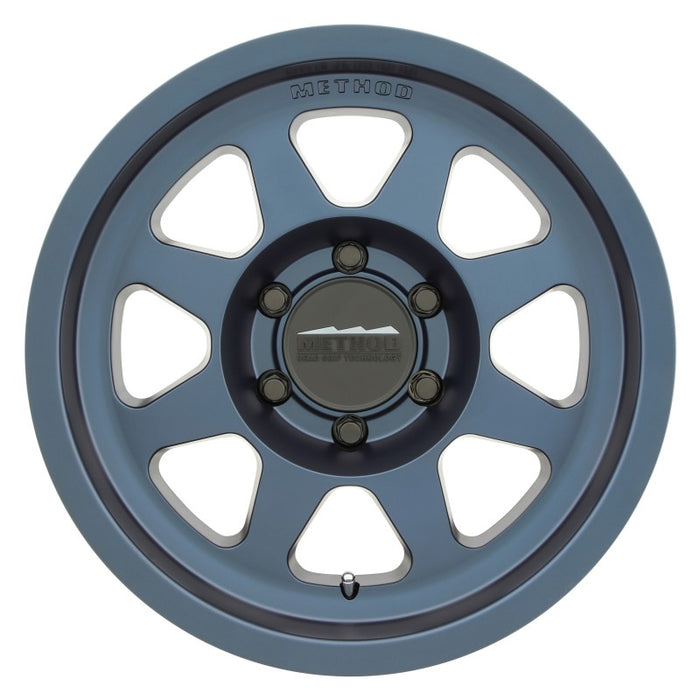 Method Wheels MR70168060600 Method MR701 16x8 0mm Offset 6x5.5 106.25mm CB Bahia Blue Wheel