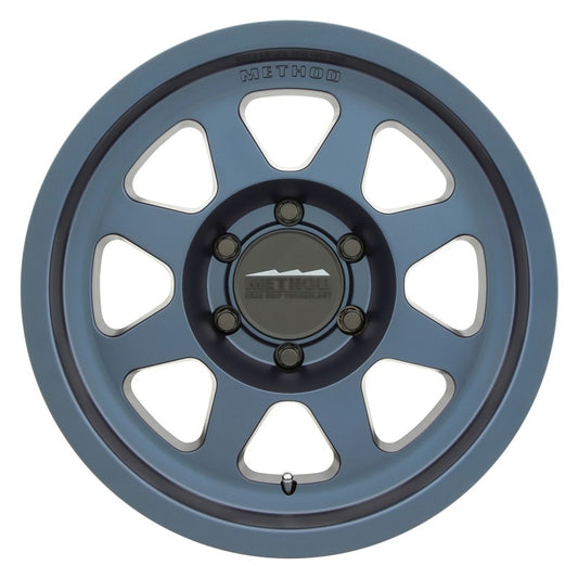 Method Wheels MR70178560600 Method MR701 17x8.5 0mm Offset 6x5.5 106.25mm CB Bahia Blue Wheel