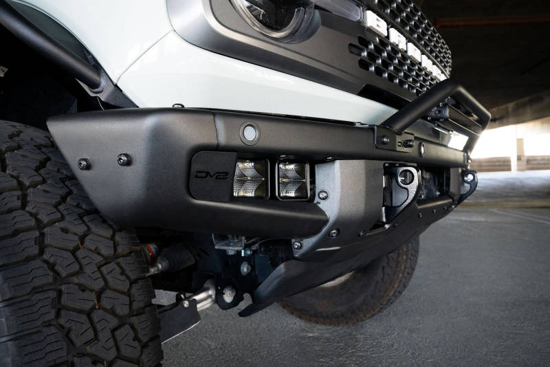 DV8 Offroad LBBR-05 21-22 Ford Bronco Factory Bumper Pocket Light Mount (Pair) 3in LED Pod Lights