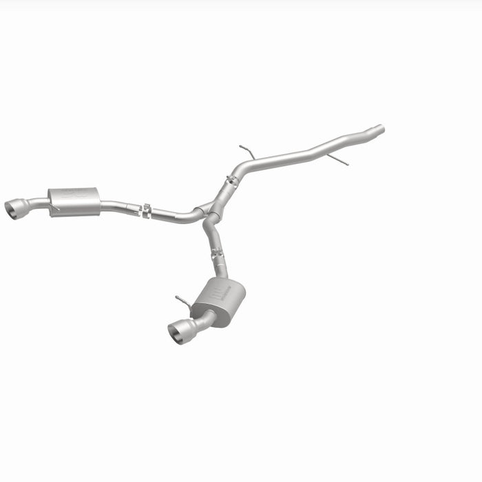 Magnaflow 19390 MagnaFlow 18-19 Audi A5 Dual Exit Polished Stainless CatBack Exhaust - 3in Main Piping Diameter