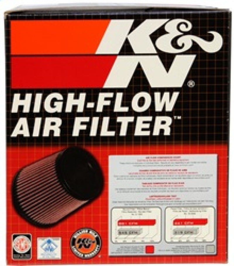 K&N Engineering RX-4990 K&N Filter Universal X Stream Clamp-On 3 inch Flange 6 inch Base 5 inch Top 5 9/16 inch Height