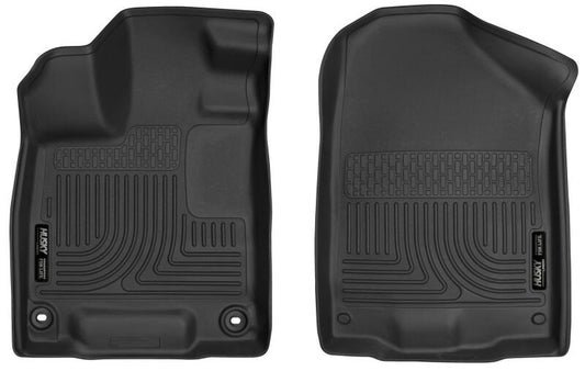 Husky Liners 55491 19-21 Honda Passport / 16-21 Honda Pilot X-act Contour Series Front Floor Liners Black