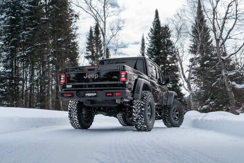 MBRP S6502409 2021+ JEEP Gladiator JT 3.0L EcoDiesel XP Series T304SS 3in Filter Back w/ Rear Turn Down