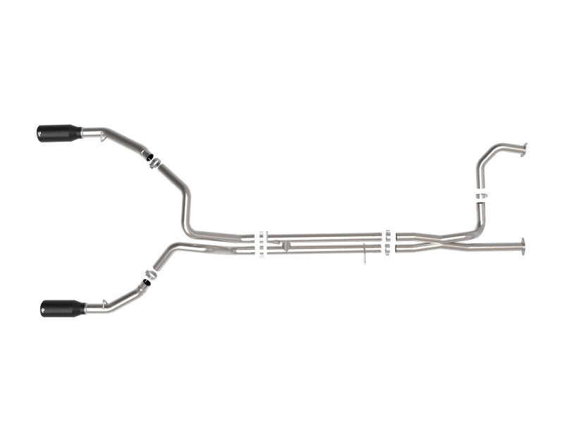 aFe 49-32084-B Vulcan Series 3in 304SS Cat-Back Exhaust 21+ RAM 1500 TRX V8-6.2L w/ Black Tips