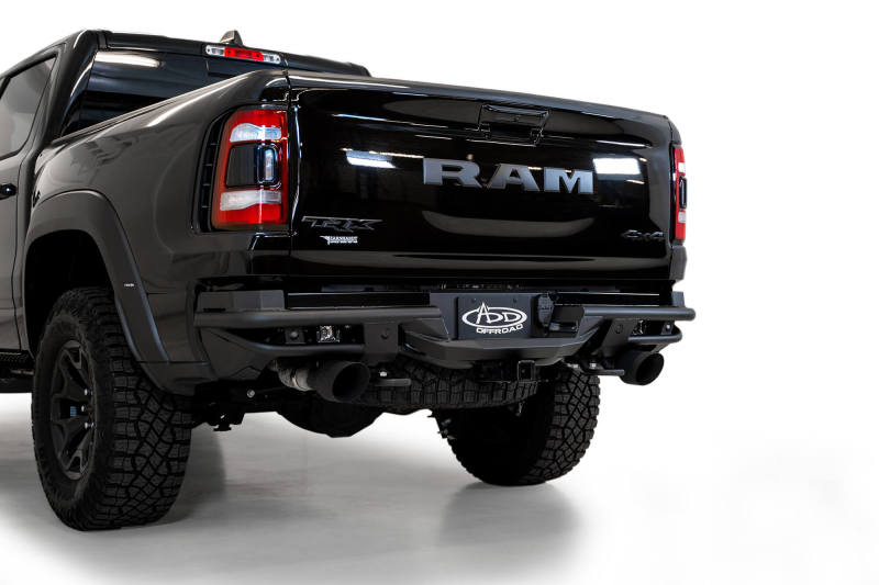 Addictive Desert Designs R628571280103 2021 Dodge RAM 1500 TRX PRO Bolt-On Rear Bumper w/ Sensors