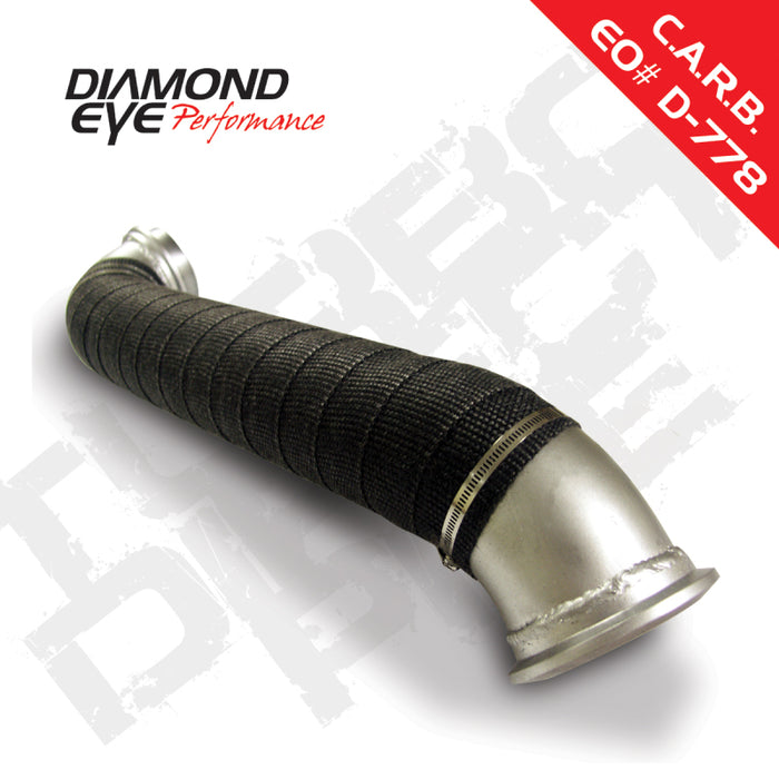 Diamond Eye Performance 321056 Diamond Eye TURBO-DIRECT 3in AL CHEVY/GMC LLY LBZ LLM DURAMAX 04-10