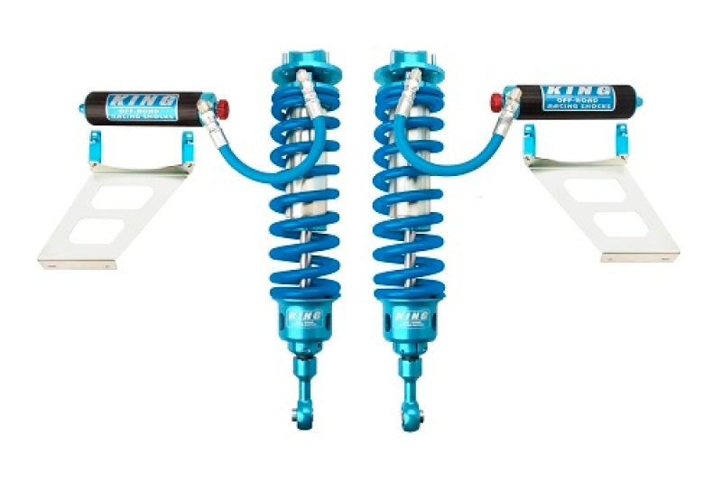 King Shocks 33001-405A 2007+ Toyota Tundra Front Stage 3 Race Kit 3.0 Dia Remote Res Coilover w/Adjuster (Pair)