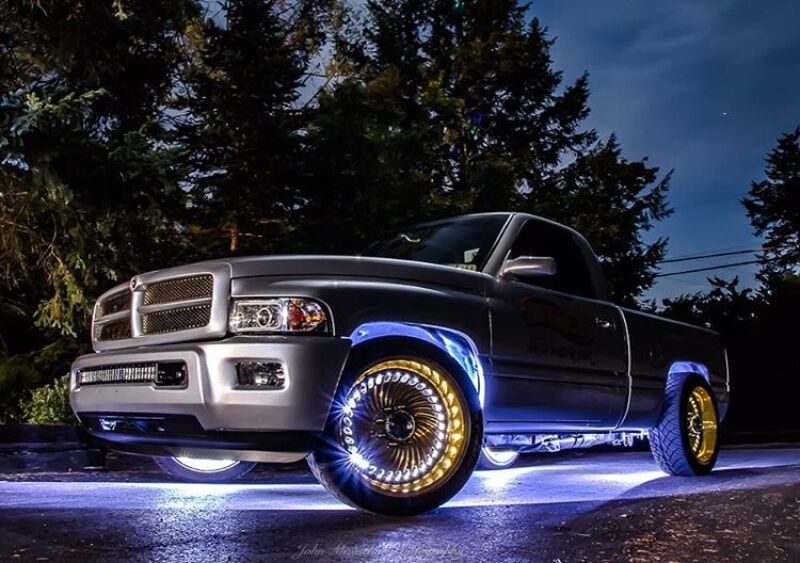 ORACLE Lighting 4228-001 Oracle LED Illuminated Wheel Rings - Double LED - White