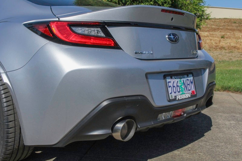 Perrin Performance PSP-EXT-368BR PERRIN 22-25 Subaru BRZ / Toyota GR86 Axle Back Exhaust SS (Single Side Exit w/Helmholtz Chamber)