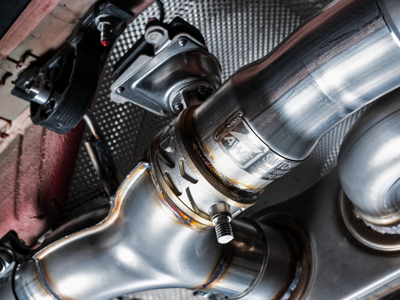 AWE Tuning 3025-43074 BMW F8X M3/M4 SwitchPath Catback Exhaust - Diamond Black Tips