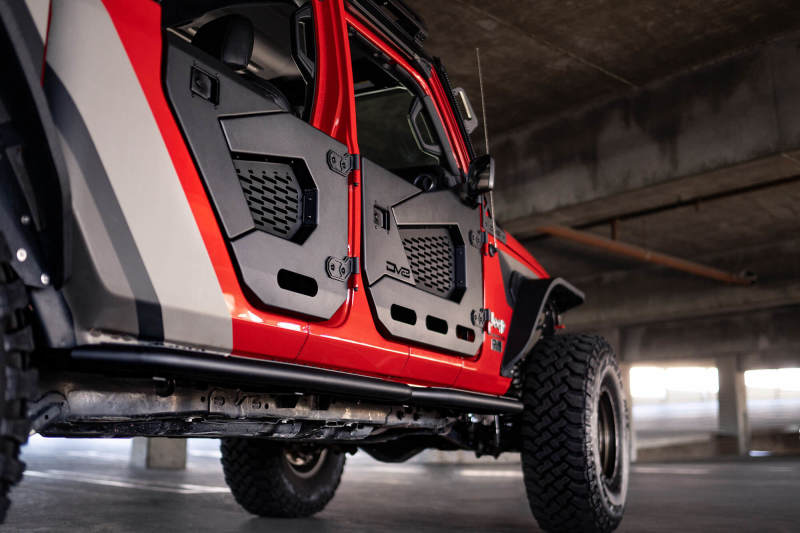 DV8 Offroad HDJL-02R 18-22 Jeep Wrangler JL/JT Spec Series Half Doors - Rear Set