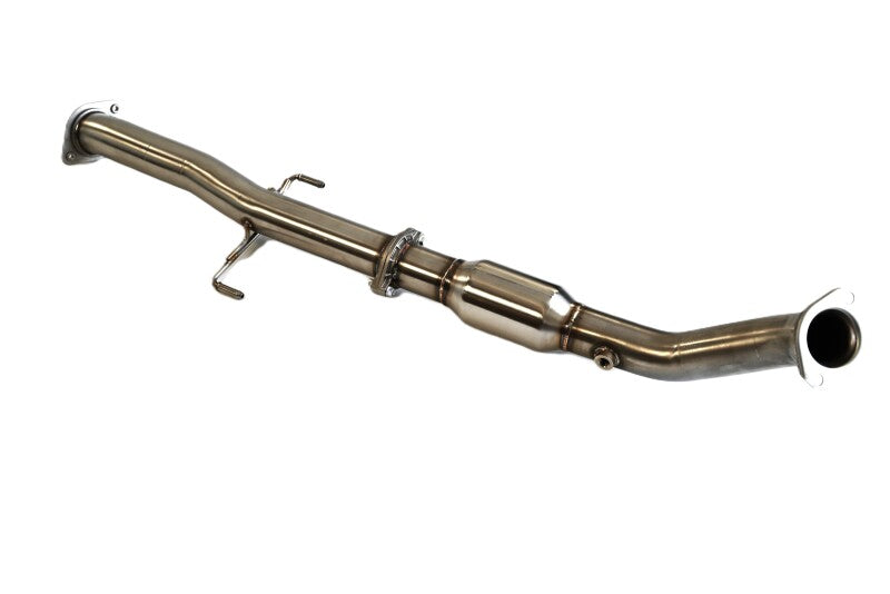 Invidia HS22TGCFPCEA3L 2022+ Toyota GR Corolla Front Pipe w/ High Flow Cat