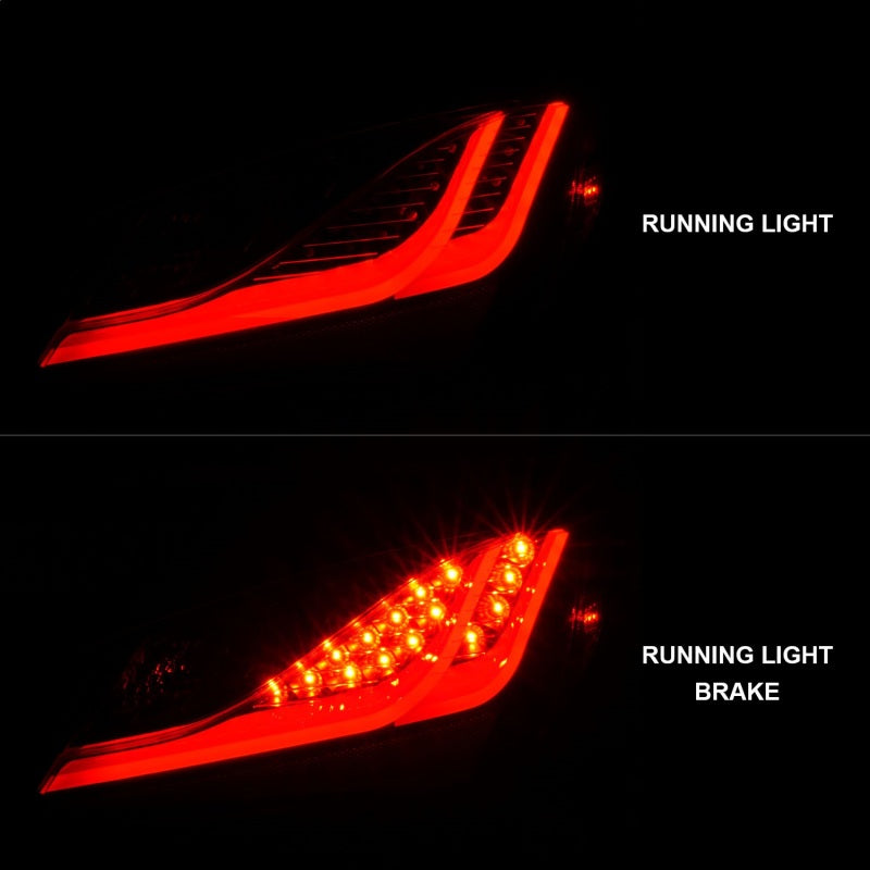 ANZO 321347 10-13 Hyundai Genesis 2DR LED Taillights Smoke
