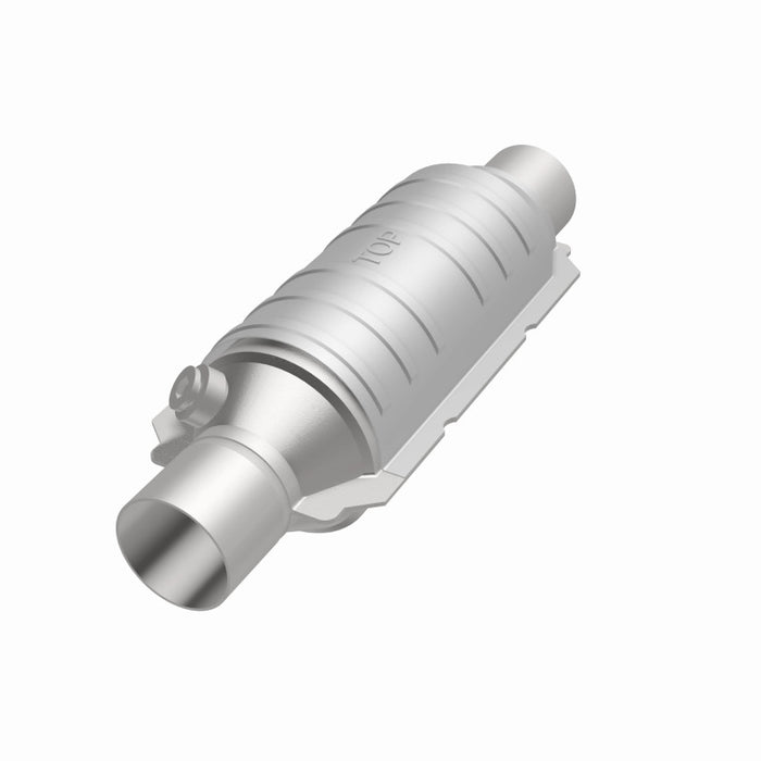 Magnaflow 51304 MagnaFlow Conv Univ 2in Inlet/Outlet Center/Center Round 11in Body L x 5.125in W x 15in Overall L