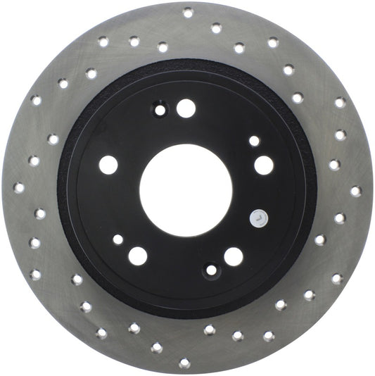 Stoptech 128.40068L StopTech Drilled Sport Brake Rotor