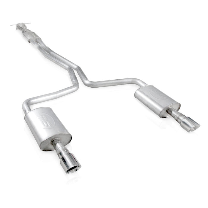 Stainless Works TA10ECOCB 2010-18 Ford Taurus SHO V6 2-1/2in Catback Chambered Mufflers X-Pipe