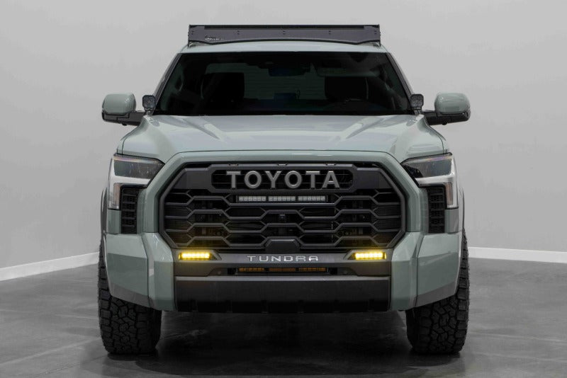 Diode Dynamics DD7419 2022 Toyota Tundra SS6 LED Fog Light Kit - Amber Wide