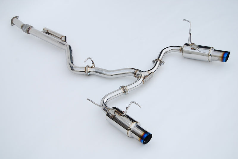 Invidia HS22WRXGTT 2022+ Subaru WRX N1 Twin Outlet Single Layer Tip Cat-Back Exhaust