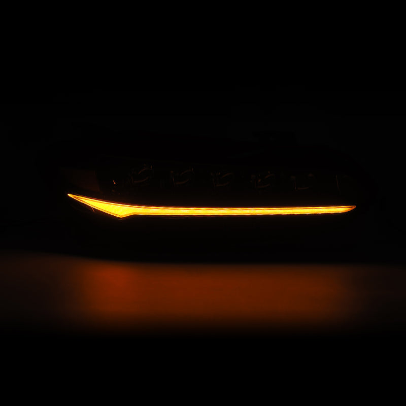 AlphaRex 880349 22-25 Honda Civic NOVA LED Headlights - Alpha Black