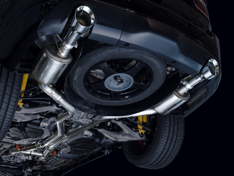 AWE Tuning 3015-32952 18-23 Dodge Durango SRT & Hellcat Touring Edition Exhaust - Chrome Silver Tips