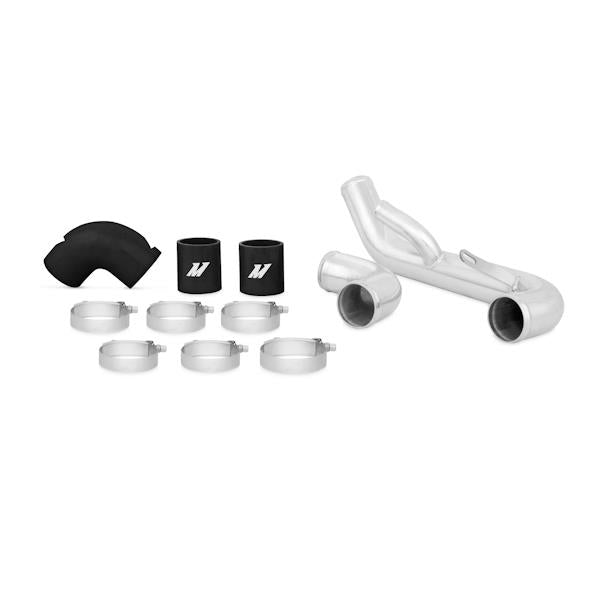 Mishimoto MMICP-EVO-10LBK 08+ Mitsubishi Lancer Evolution X Black Lower Intercooler Pipe Kit