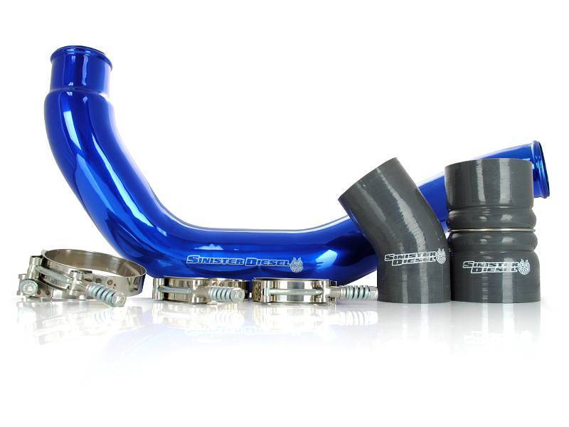 Sinister Diesel SD-INTRPIPE-6.0-HOT 03-07 Ford 6.0L Powerstroke Hot Side Charge Pipe