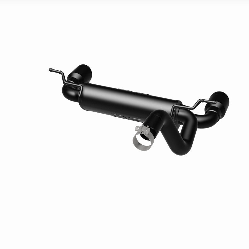 Magnaflow 19388 MagnaFlow 2018+ Jeep Wrangler 3.6L Dual Black Tip Axle-Back Exhaust