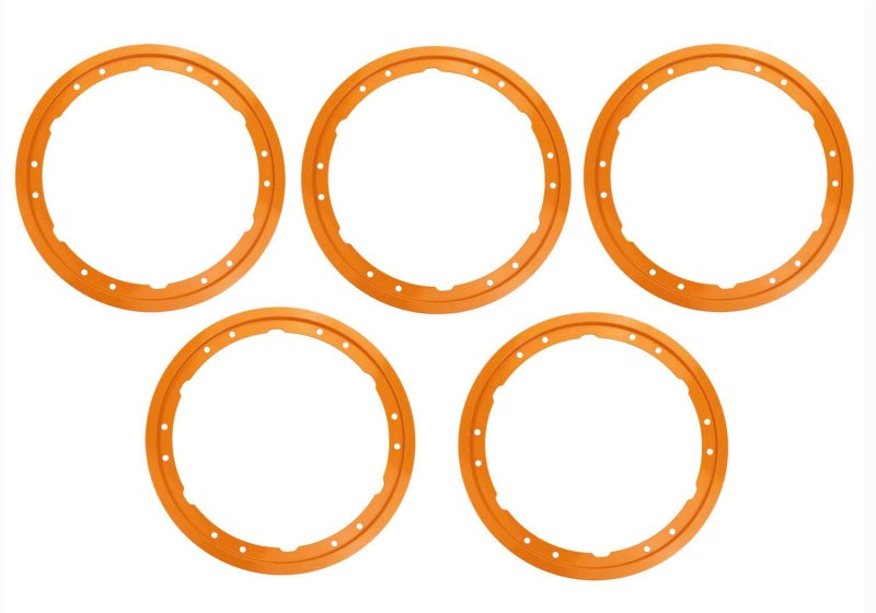 Ford Racing M-1021K-BLO 2021+ Ford Bronco Functional Bead Lock Ring Kit - Orange