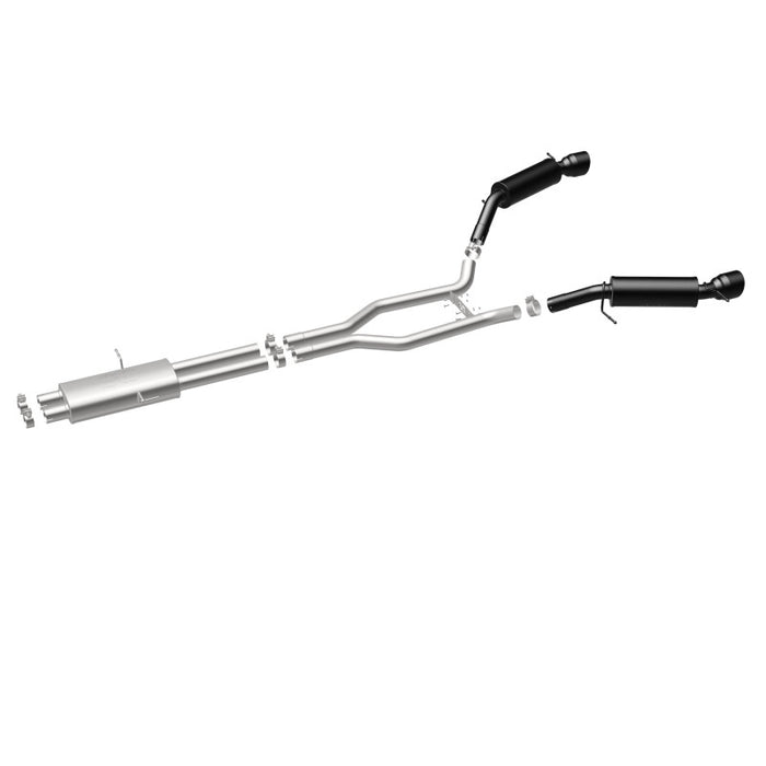 Magnaflow 19123 MagnaFlow Cat-Back 15-16 Land Rover Ranger Rover V6 SS 2.5in Dual Split Rear Exit 4.5in Black Tips