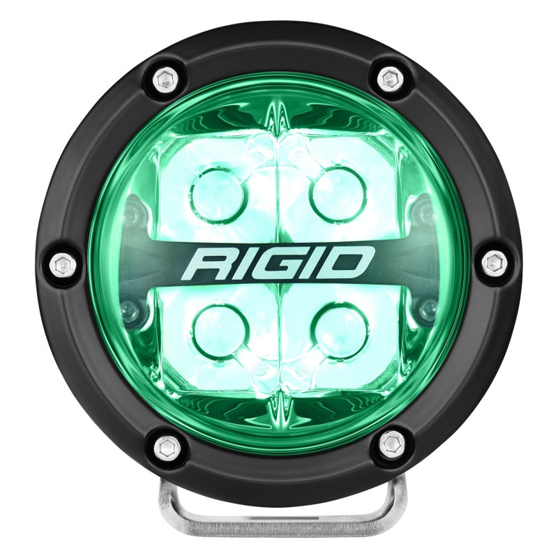 Rigid Industries 36402 360-Series 4in LED Off-Road Spot Beam - RGBW (Pair)