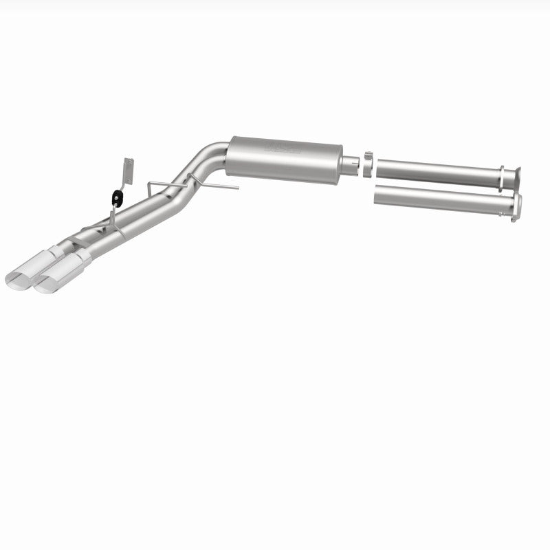 Magnaflow 19563 15-21 Ford F-150 Street Series Cat-Back Performance Exhaust System- Polished Side Exit