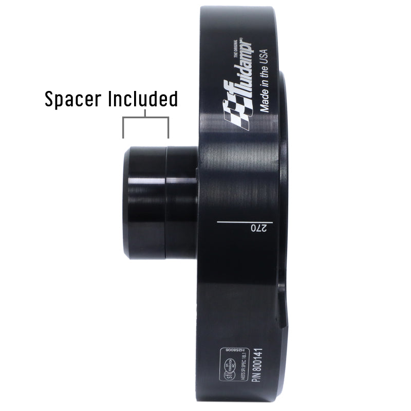 Fluidampr 800191 6.2L / 6.5L GM Diesel 1982-1993 (Mechanical) Steel Externally Balanced Damper