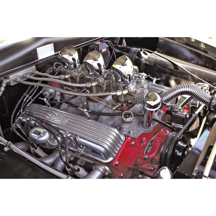 Edelbrock EDE5419 SBC Three Deuce Manifold - 262-400