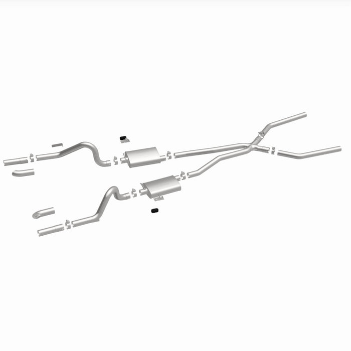 Magnaflow Perf Exhaust MAG15816 67-70 Mustang V8 Dual Exhaust Kit