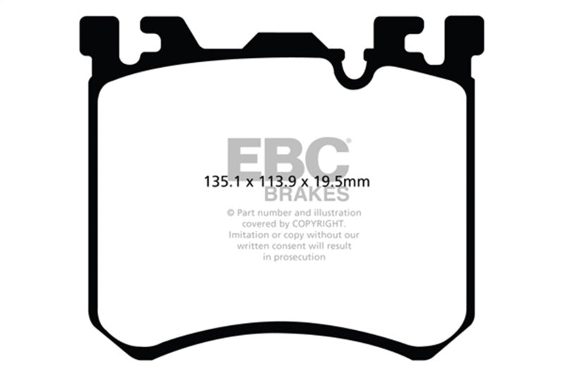 EBC DP32091C 10-13 BMW X5M 4.4 Twin Turbo Redstuff Front Brake Pads