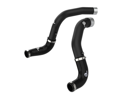 aFe 46-20434-B BladeRunner Black 3in Intercooler Hot & Cold Side Pipe Kit 20-21 Jeep Wrangler V6-3.0L (td)