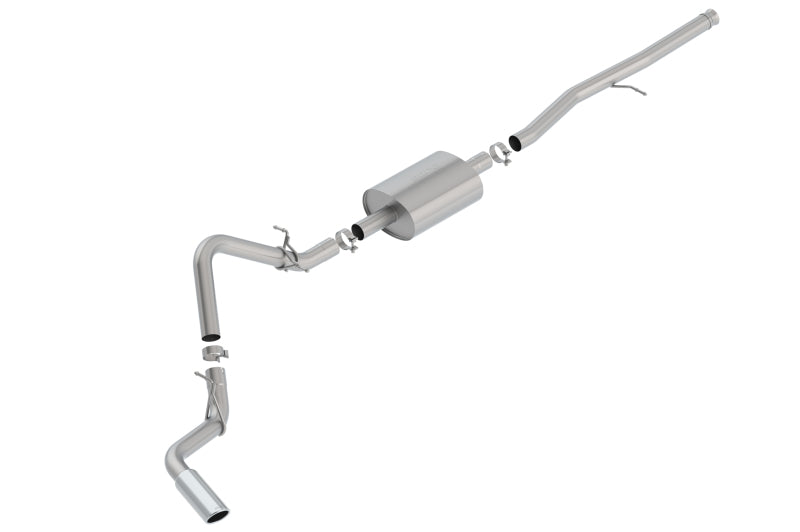 Borla 140794 2019 Silv/Sierra C/B Exhaust S-Type 1500 5.3L V8 AT 2&4WD EC STB(78.8) CC SB(69.3) 147.4 WB