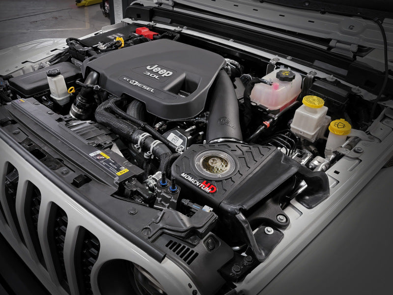 aFe 50-70062G 20-21 Jeep Wrangler (JL) V6-3.0L (td) Momentum HD Cold Air Intake System w/ Pro GUARD 7 Media